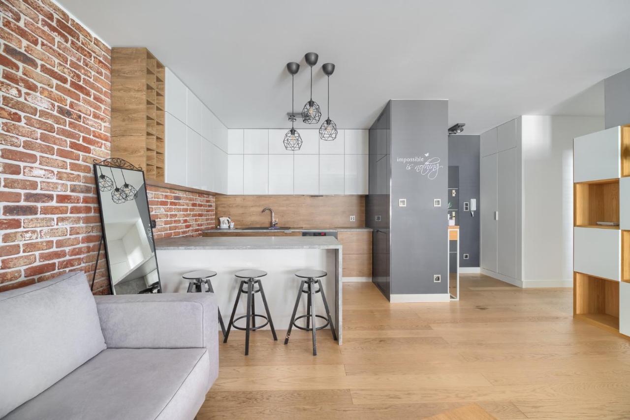 Poznan Grafitowa Modern Apartment エクステリア 写真